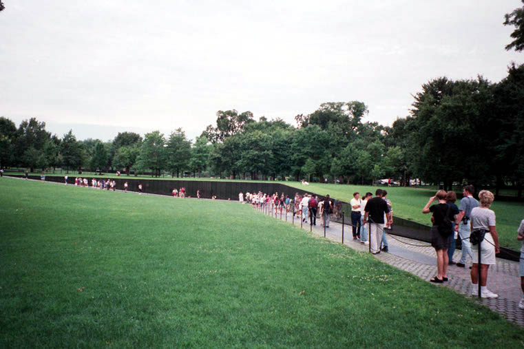 The Vietnam Veteran's Memorial Wall