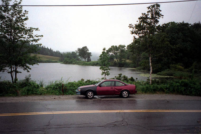 This dented car carried us loyally over thousands of miles along the east coast of the United States.


You have to be at least 21 years of age if you wish to rent a car in North America. As none of us had that age in 1996 we really had a problem.& We even went to "Rent a Wreck" in Boston but nobody wanted rent us anything for a reasonable price.


Luckily the uncle of a friend helped us out. He gave us this Pontiac Sunbird for over one month and even bought brand new tires. As far as I remember the Pontiac stood in his backyard. After a terrible accident he reasonably repaired the car but left it unused in the garden for some time.


I must admit that I was not sure if the Pontiac would survive the long road from Boston to Key West. Nevertheless he never let us down and carried us thousands of miles. I really again have to say thanks to& uncle Stevie for his generous help!