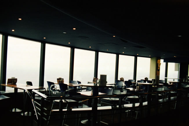 The bar of the CN-Tower in Toronto
