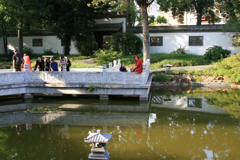 Chinesischer Garten im Bethmannpark Frankfurt