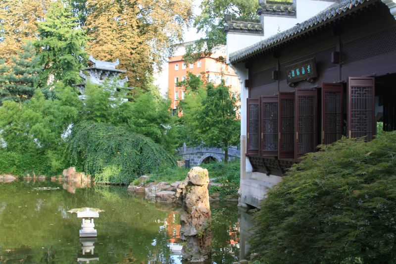 Chinesischer Garten im Bethmannpark Frankfurt