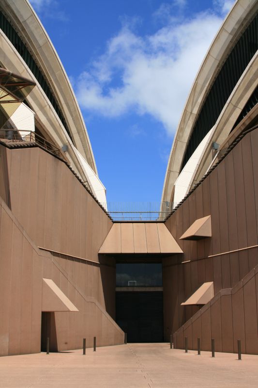 Dachstruktur des Sydney Opernhauses