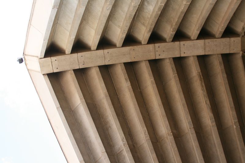 Roof structure of Sydney Opera House