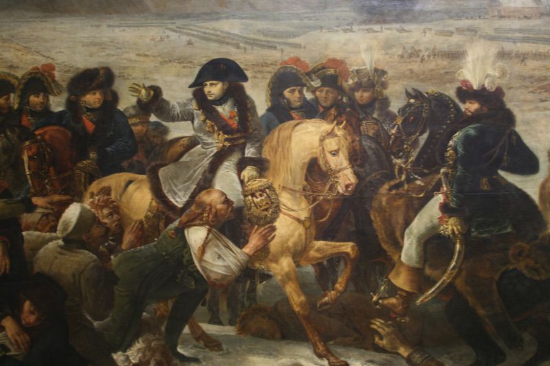 Antoine-Jean Gros: Napoléon visitant le champ de bataille d'Eylau, 9 février 1807