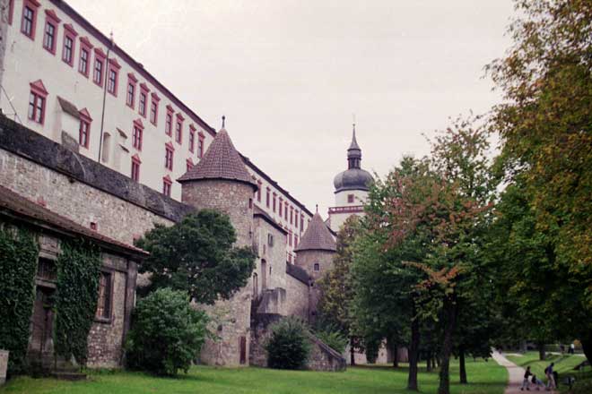 Burggraben der Festung Marienburg