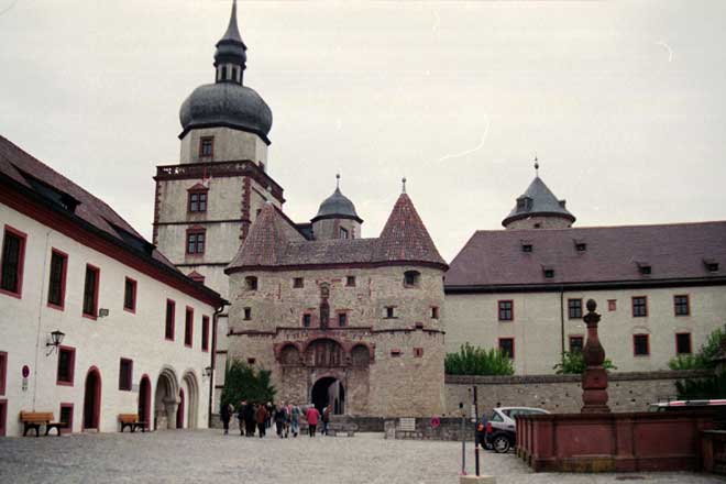 Eingang zum innersten Burghof der Festung Marienburg