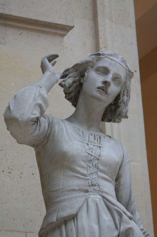 François Rude: Jeanne d'Arc écoutant ses voix