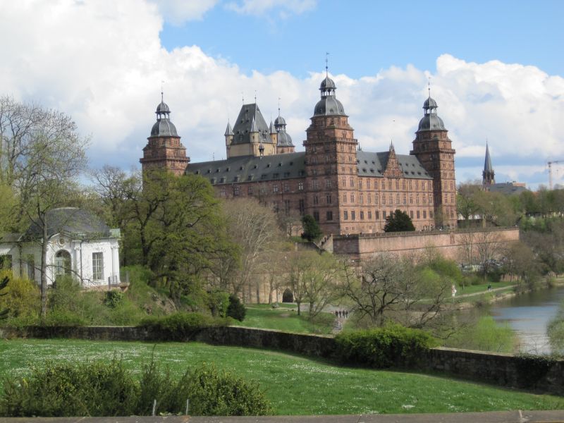 Schloss Johannisburg, the castle& of Aschaffenburg