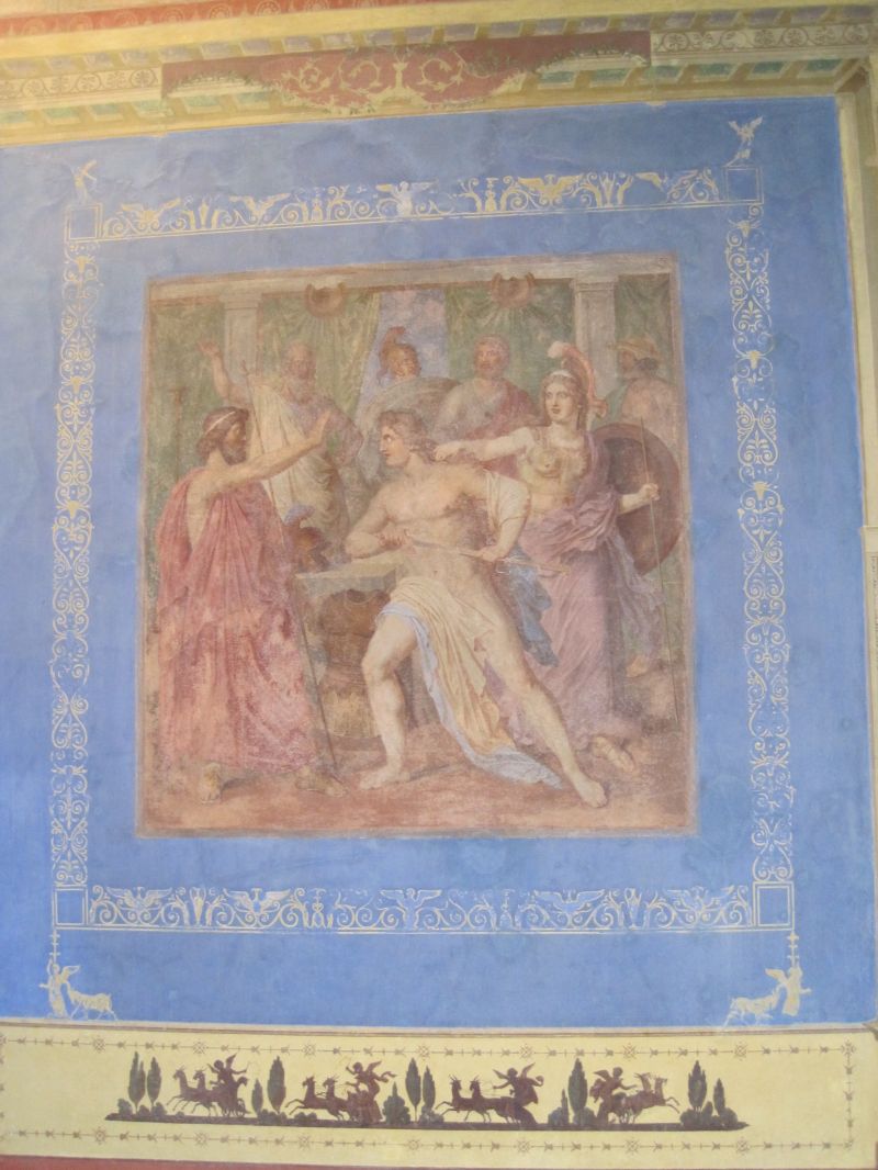 Roman wall painting