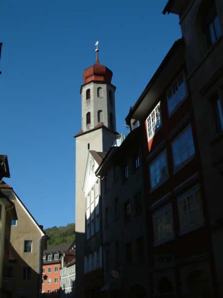 Der Katzenturm aus dem Jahr 1507. Teil der alten Befestigungsanlage der Stadt.