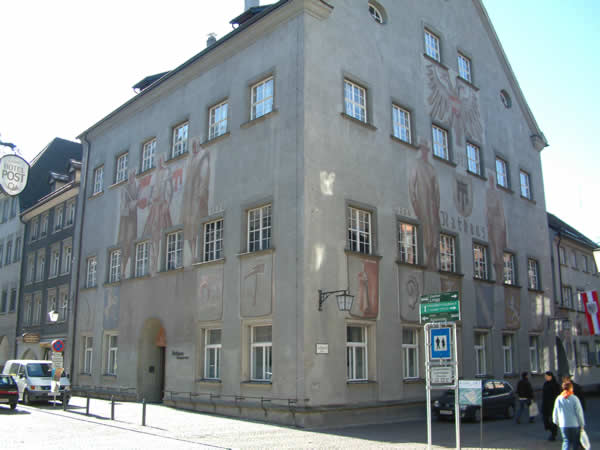Das Rathaus der Stadt Feldkrich