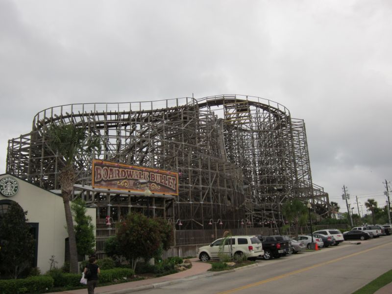 Boardwalk Bullet am Kemah Beach