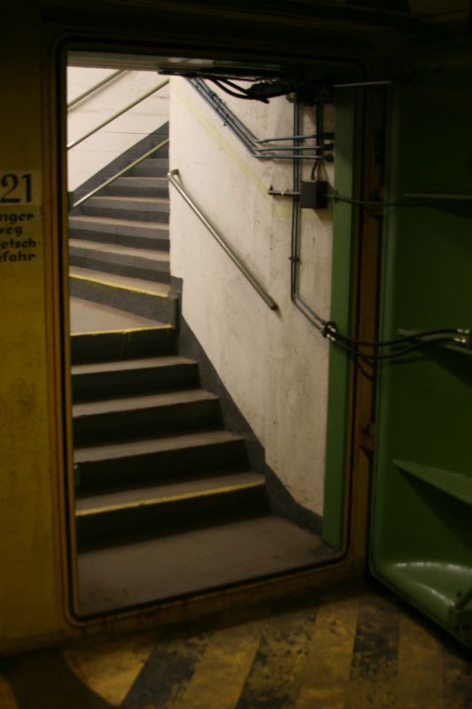 Stairs to the upper level