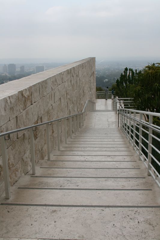 Stairs to South Promontory and Cactus Garden