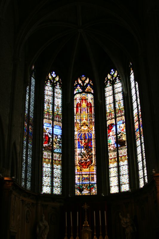 Gotische Fenster der Saint-Michel