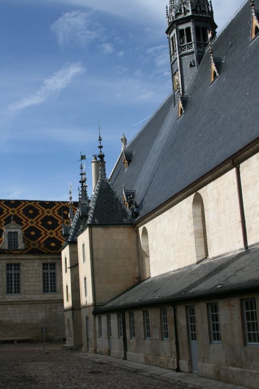 Innenhof des Hôtel Dieu