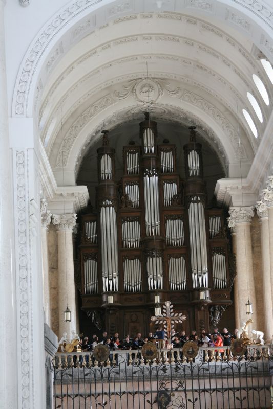 Silbermann-Organ in St. Blasien cathedral