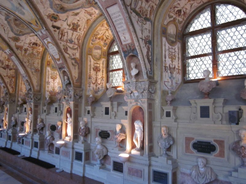 The Renaissance Antiquarium of the Residenz in Munich