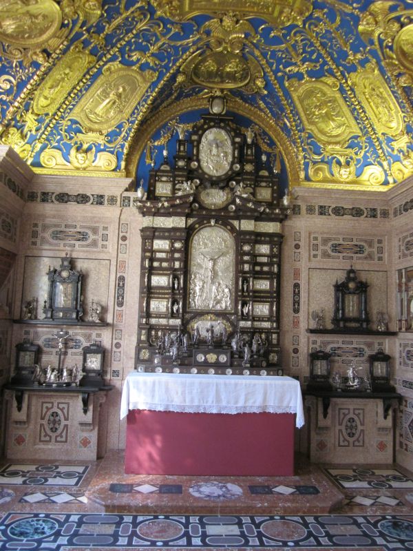 Die sogenannte Reiche Kapelle in der Residenz München