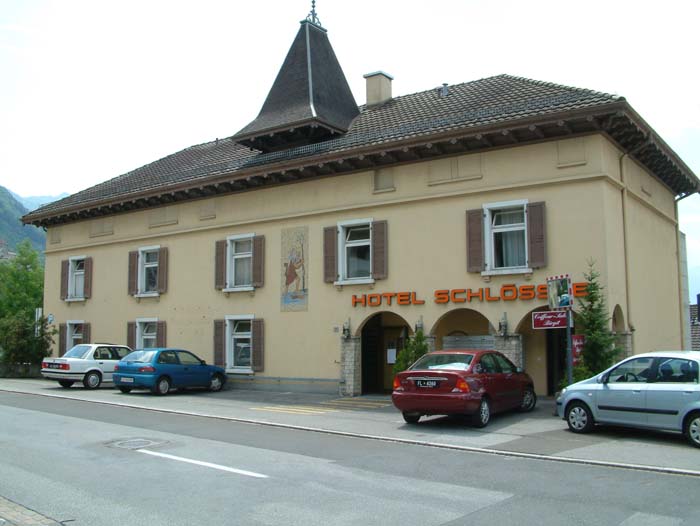 Das Studentenwohnheim "Schlössle" der Hochschule Liechtenstein