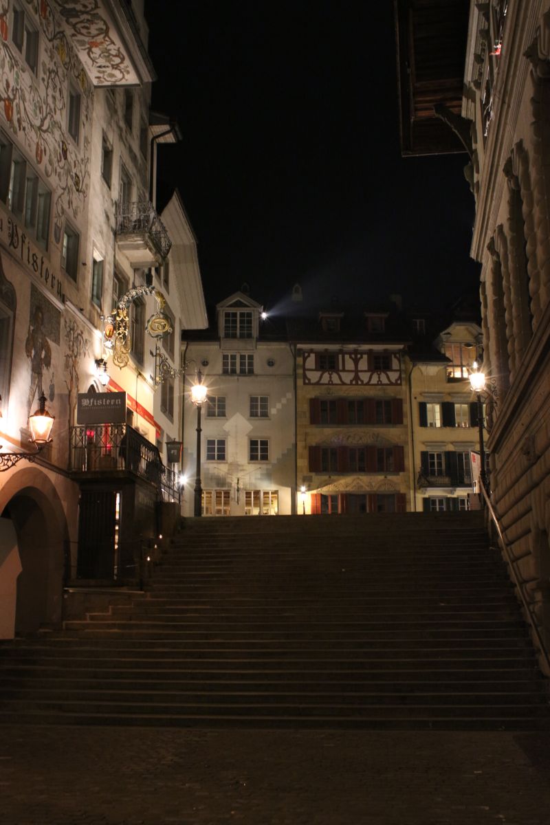 Stairs up to Kornmarkt