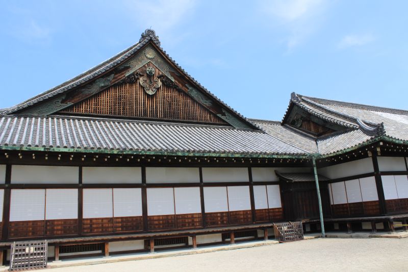 Ninomaru Palast innerhalb der äußeren Anlage& der Burg& Nijō
