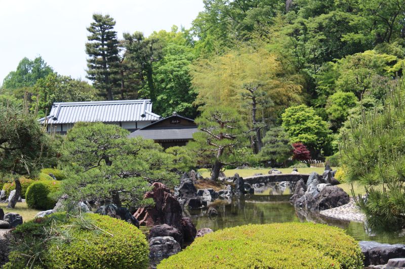 Waraku-an inside& Nijō Castle