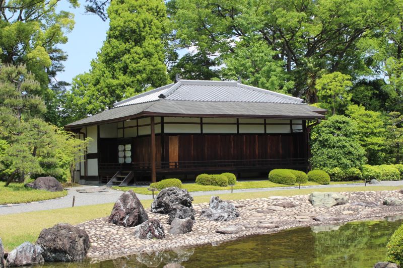 Koun-tei inside& Nijō Castle