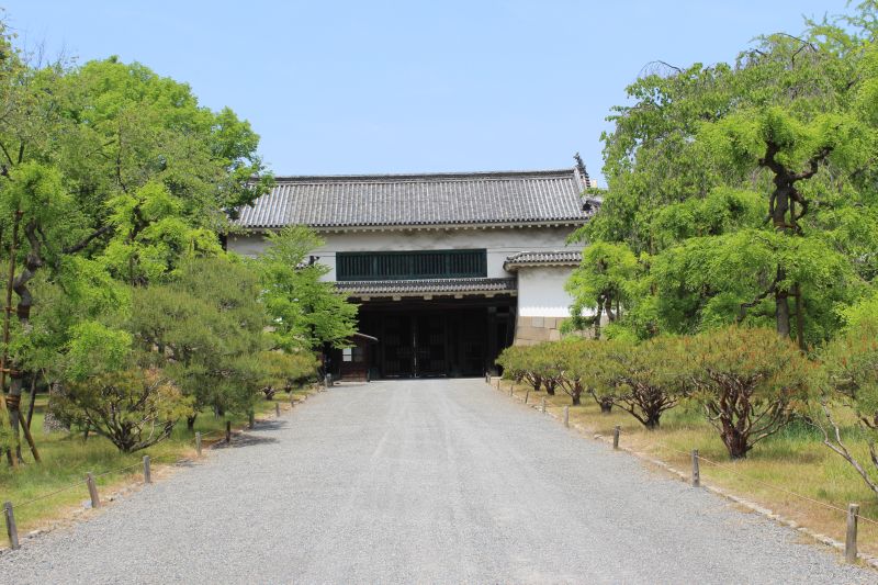 Kita-Ōte-mon (Großes Nördliches Tor) der Burg Nijō