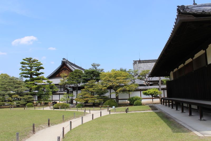 Honmaru Garten innerhalb des Nijō Castle