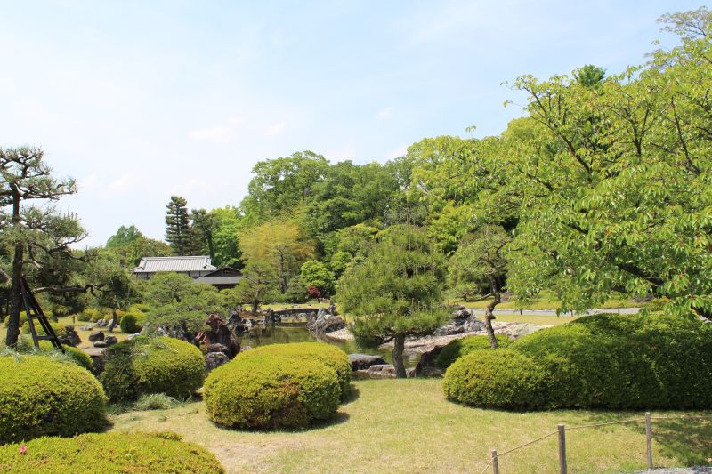 Koun-tei inside& Nijō Castle