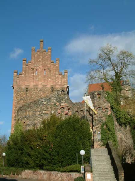 The late Gothic style castle is the town's landmark