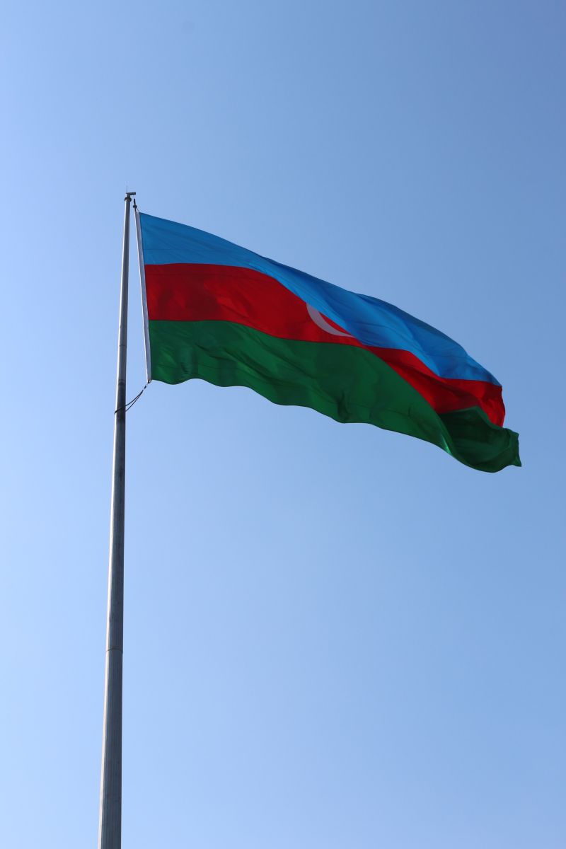 National Flag of Azerbaijan