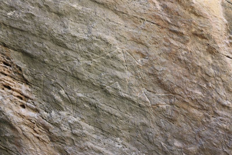 Rock art engravings in Gobustan National Park