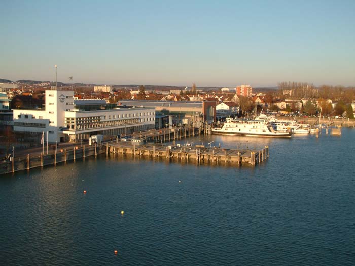 Blick auf das Zeppelin Museum Friedrichshafen