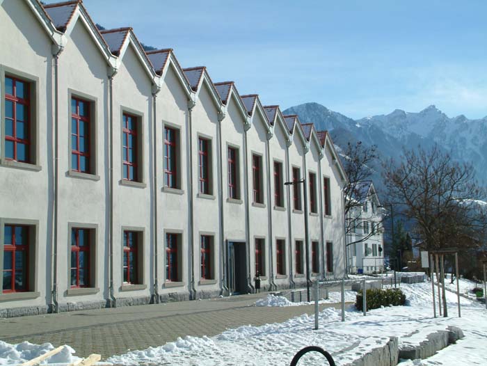 Hauptgebäude der Hochschule Liechtenstein