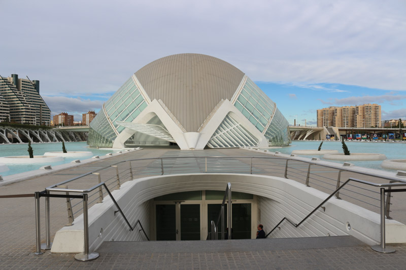 Das IMAX Kino& und& Planetarium L'Hemisfèric