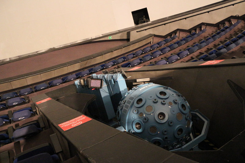 L'Hemisfèric IMAX theater and planetarium auditorium