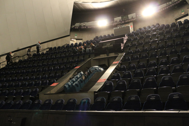 L'Hemisfèric IMAX theater and planetarium auditorium