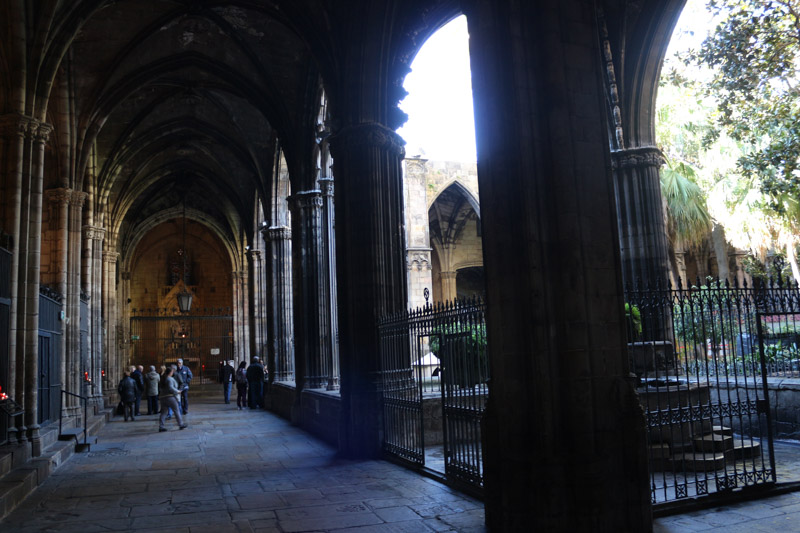 Kreuzgang der Kathedrale von Barcelona