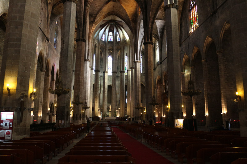 The church Santa Maria del Mar