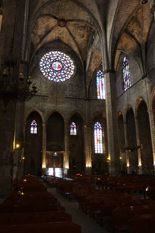 The church Santa Maria del Mar