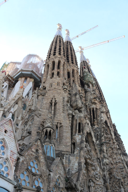 Die Geburtsfassade& der& Sagrada Família