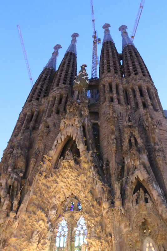 Nativity façade& of Sagrada Família