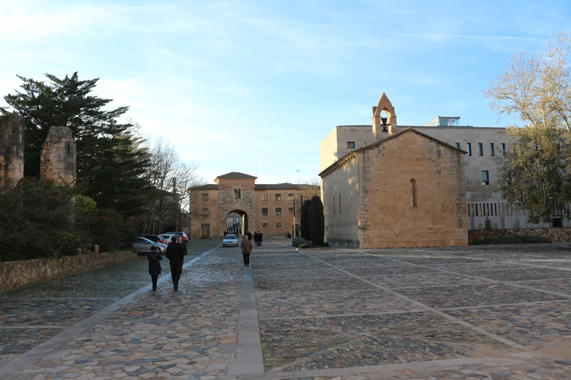 Outer courtyard of the monastery