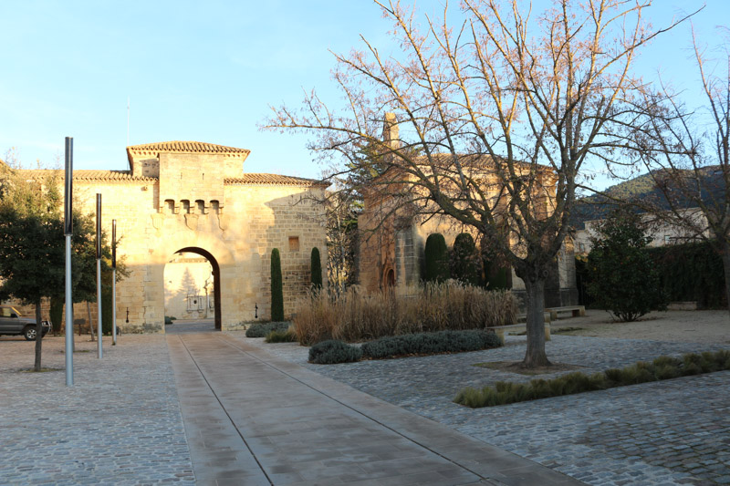 Outer courtyard of the monastery
