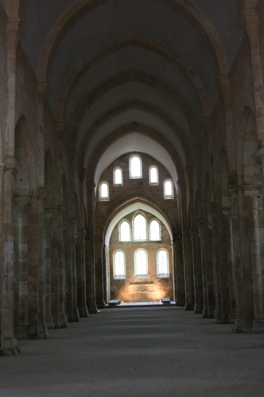 Nave of the abbey church