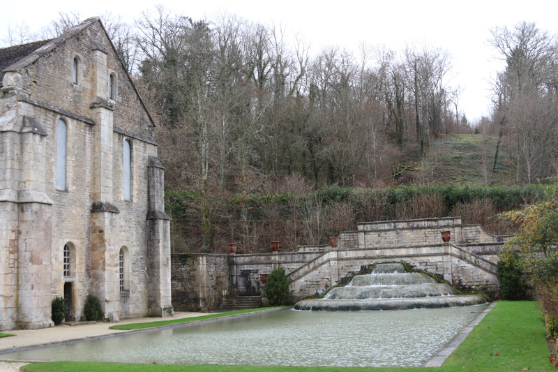 Water fountain next to the forge