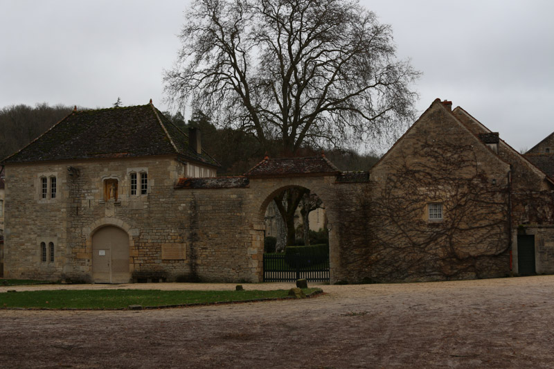 Entrance to the abbey