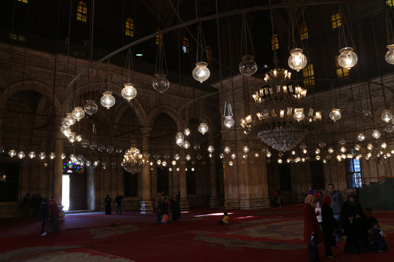 Praying room of the Alabaster Mosque